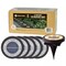 Member's Mark 6-Piece Oil-Rubbed Bronze LED Solar Disc Lights